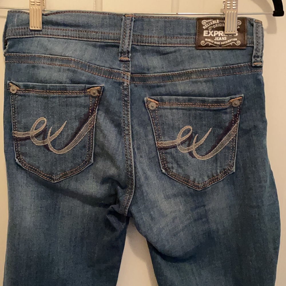 Express Bootcut Medium Blue 2 - image 2